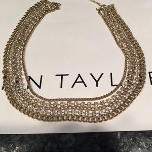 Ann Taylor 5 Tiered Necklace